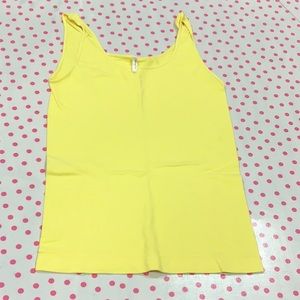 Skinnytees tank, one size fits most, color yellow